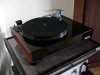 Continuo Turntable in Synthetic Concrete Resin in gloss black with wood trim.jpg