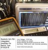 20180818 Realistic SA-700 on the bench for testing power output, Summary.JPG
