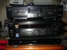 Sony STR-K740P - TC-WE305 -Philips BDP-5005.JPG