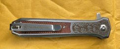 Smith & Wesson Unwavered spring assist folding dagger 2.jpg