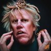 Gary Busey holding an octopus on Craiyon