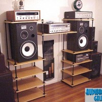 Working on the audio room