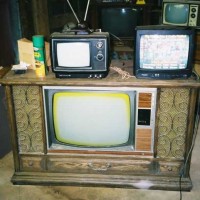 Zenith Power Tuning late 1960's, 2000's Sylvania, 1970's 9" Sears Colo