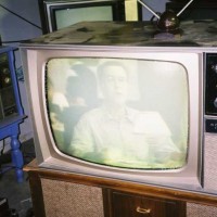 1968 Sony color set made by Admiral.