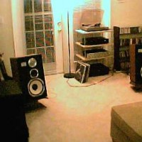 Complete setup with DIY rack