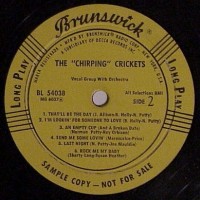 Buddy Holly & The Crickets - Promo Copy