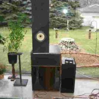 The Idiot Horn and birdwatching blind
