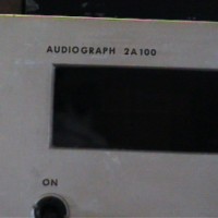 Audiograph 2A100 receiver faceplate model number