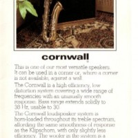 Klipsch - Cornwall