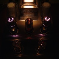 The glow of gas regulators