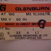 sticker attached to the unit