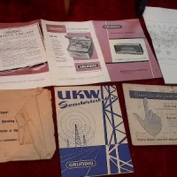 Original Doc's in German: Owner's Manuals, Warranty Card, Schematic, etc.