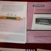 Original Owner's Manual for Grundig Controller 6199 in German