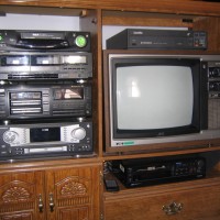 My entertainment center.