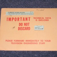 Plumbicon Technical Data