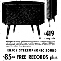F311 Deluxe Philips Stereophonic High Fidelity Ensemble