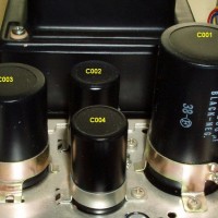 Chassis Capacitors Original Label