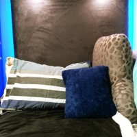 Headboard Lights On
