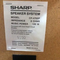 Sharp CP-4700P 2