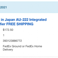 I Found a Fair Price on Sansui AU-222
