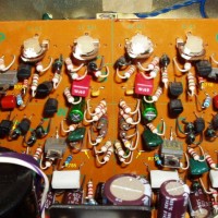 STR-7045 Baxandall Diode Mod Component Side Label