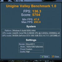 Valley Delidded Core I5 8600k At 4.8 GHz 48GB 1060 3GB Stock