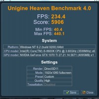 Heaven 8600k 1070 TI +80 +500