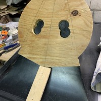 K402 MEH Woofer Mounting Template