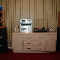 Sansui system with home built speakers