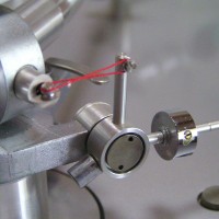Closeup of String bar & counter system.