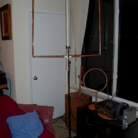 Cubical quad (loop) FM Antenna