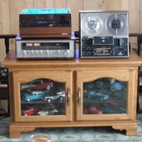 Vintage system in dinning room