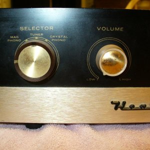 EA-2 faceplate, left