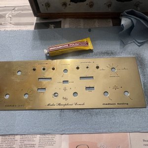 Almost finished polishing