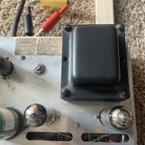 51-29 output transformer, top