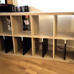 Reassembled, back side, with brackets 1