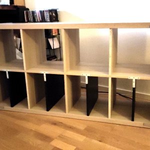 Reassembled, back side, with brackets 2