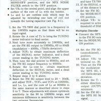 TX7800 FM Adjustments excerpt