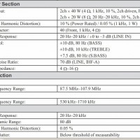 Onkyo CS-445 specifications