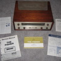 Restored Fisher 400 Receiver