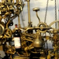 Extravagant-wine-serving-contraption
