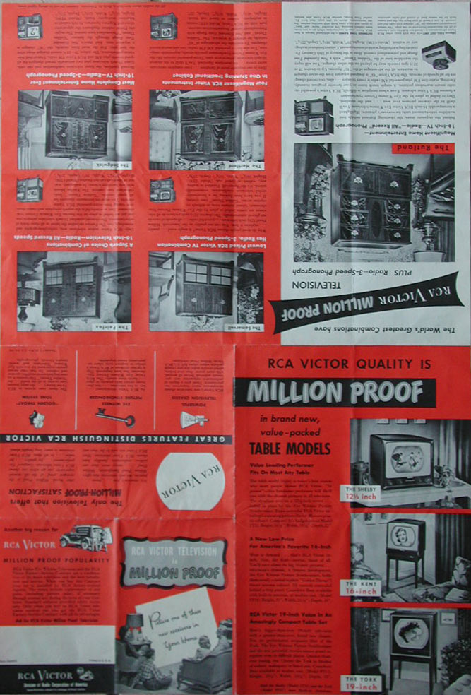1950 RCA models