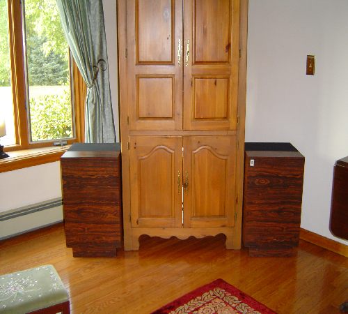 1969 Martin Speakers Glass Reflectors