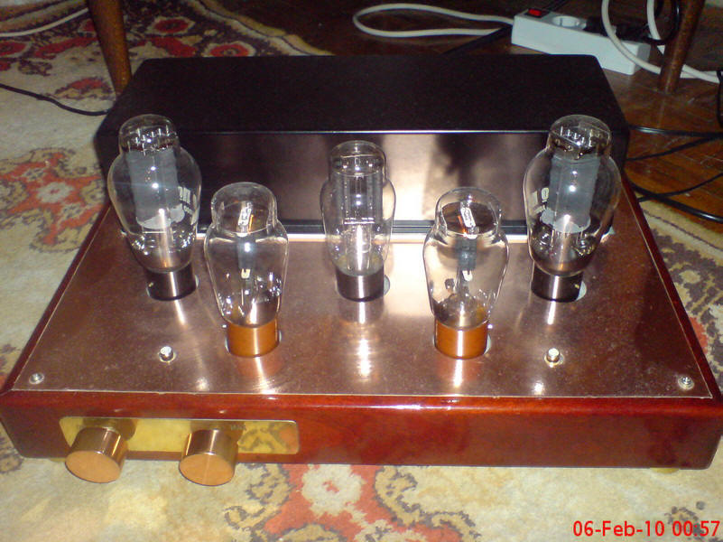300B 10Y SE amp with 83 rectifier tube