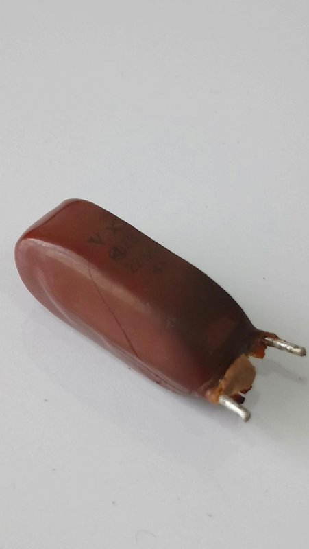 AC type capacitor (Vx marking)