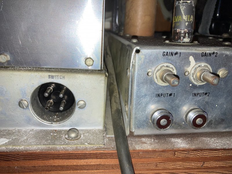 Allen Organ c3 Amp Inputs