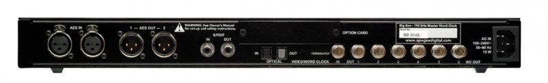 Apogee Big Ben Master Clock Rear