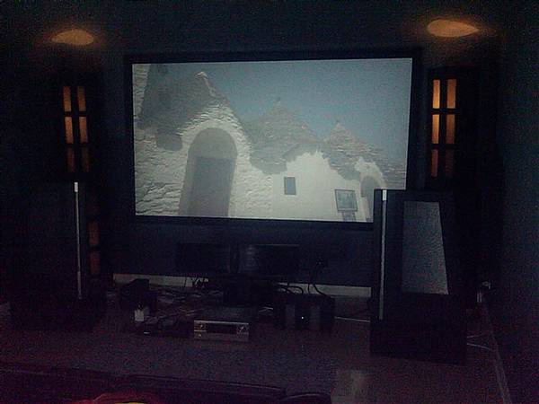 Apogee mini Grand in Home Theater