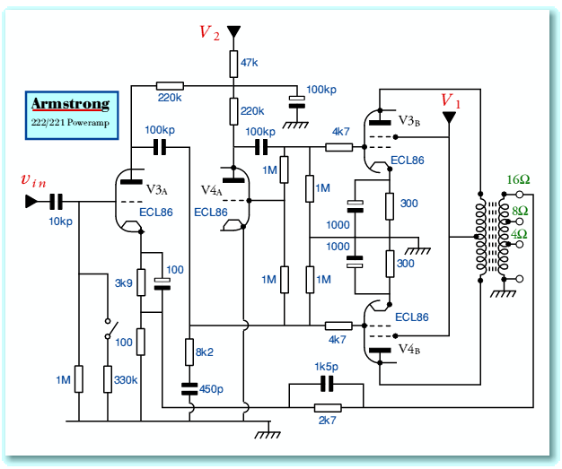 Armstrong 222 amplifier