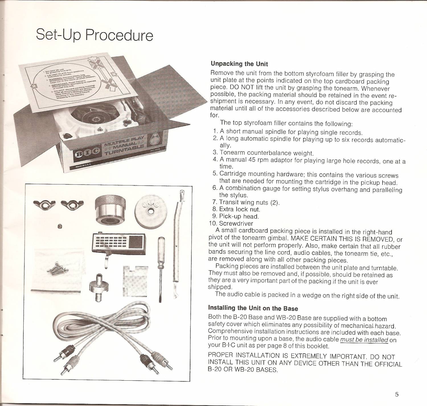 BIC Manual pg5